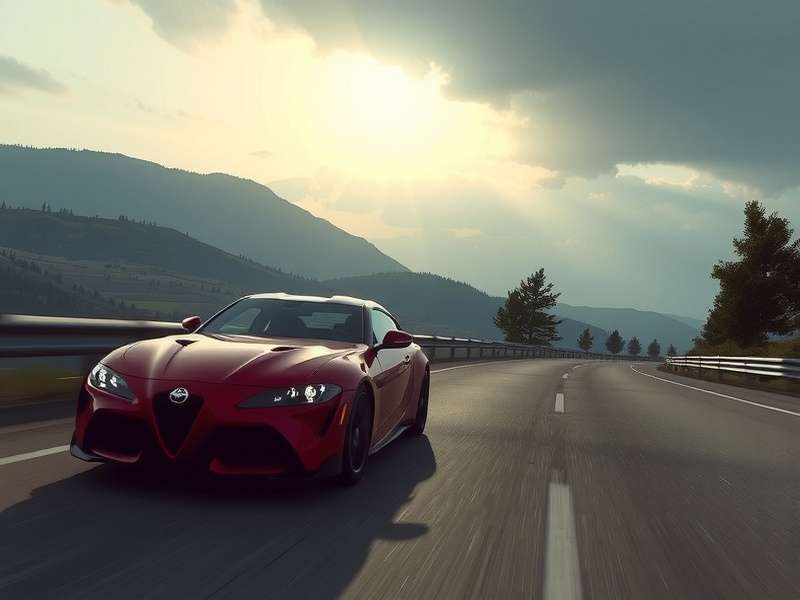 A high-end gaming PC with racing wheel setup for Gran Turismo