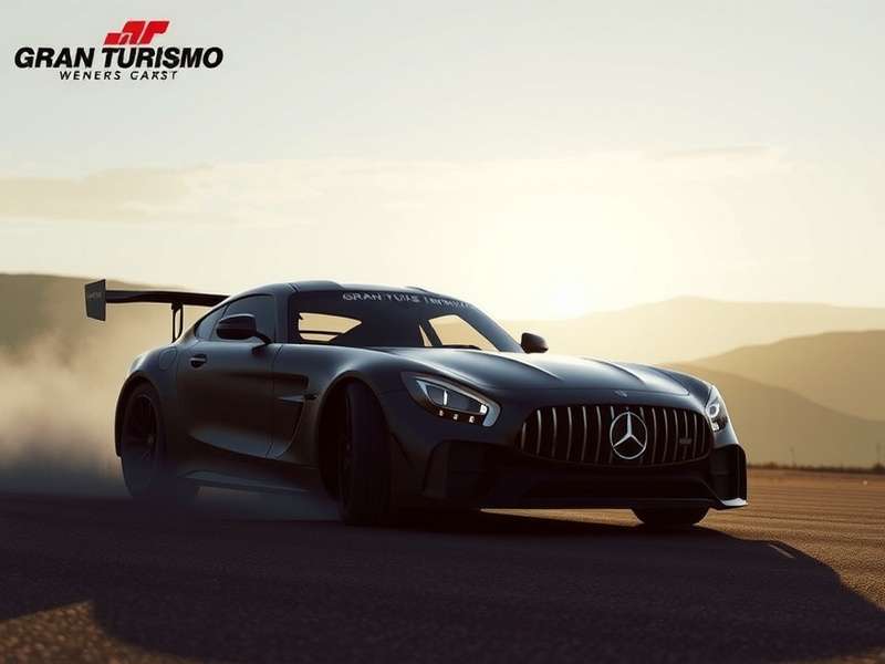 Gran Turismo 7 gameplay screenshot showcasing a detailed car interior and track