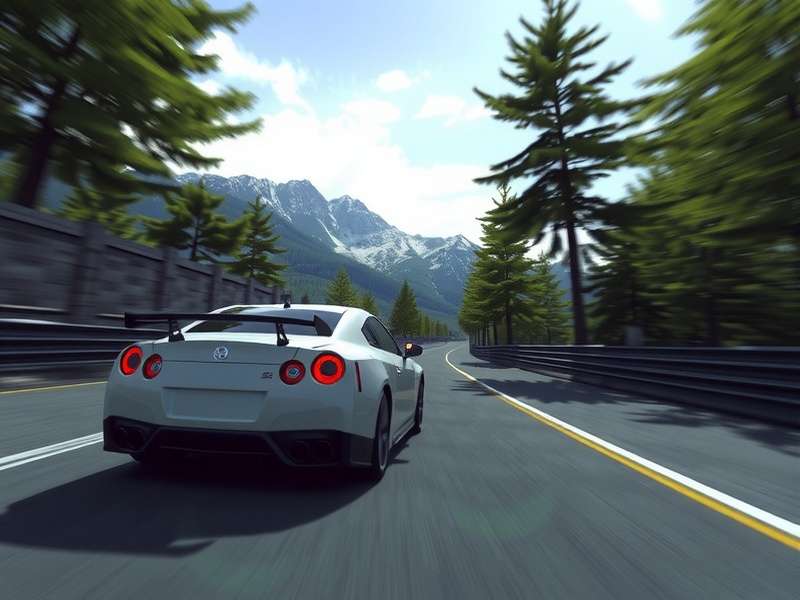 Gran Turismo 7 gameplay on a PlayStation 5 with a racing wheel