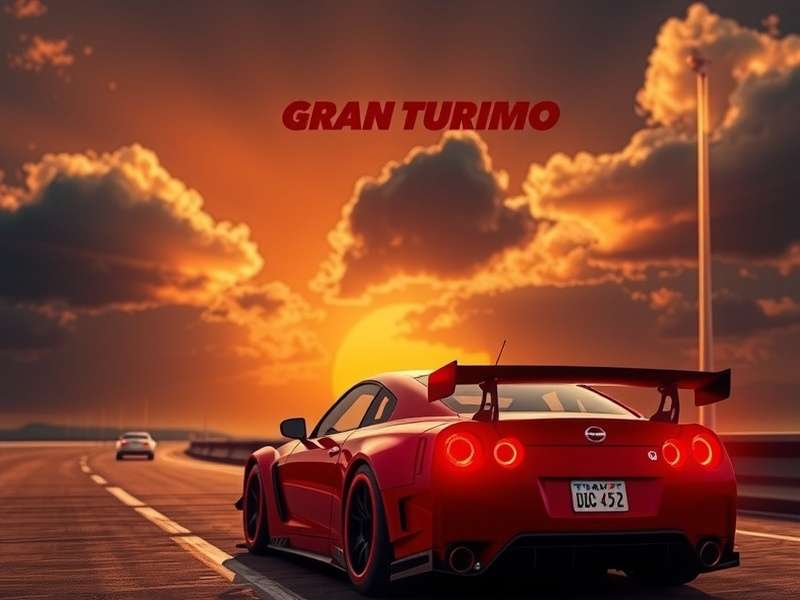 Gran Turismo Movie Official Poster featuring racing cars and drivers