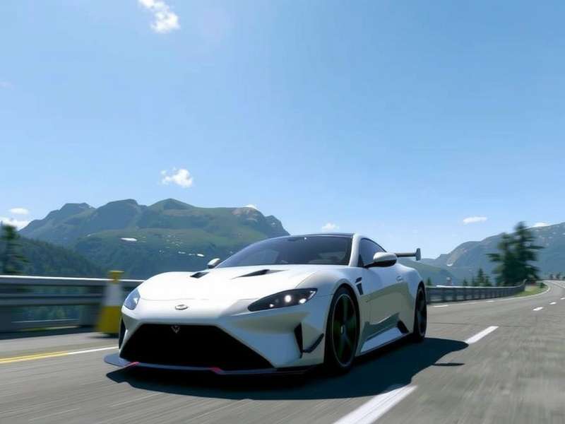 Gran Turismo 7 detailed cockpit view of a Porsche 911 racing at sunset