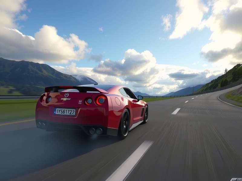 Gran Turismo 7 gameplay screenshot showing detailed car interior