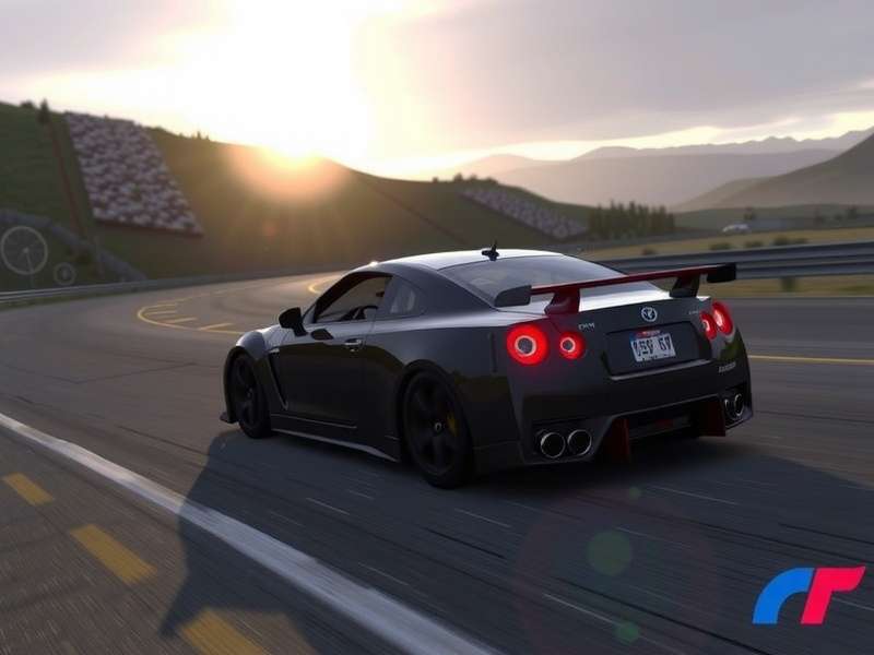 Gran Turismo 7 gameplay screenshot showing a Porsche on track