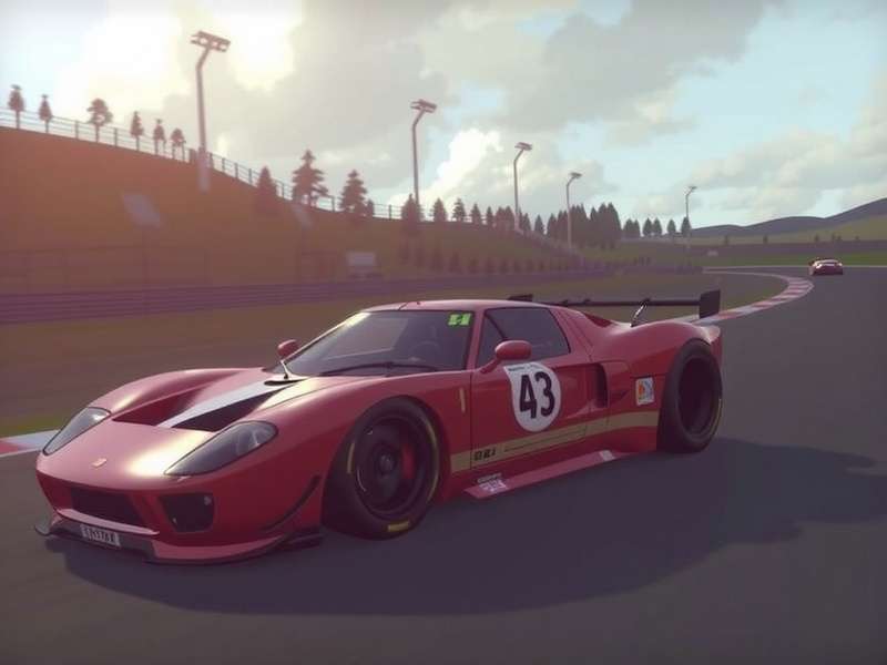 Cinematic shot of a dramatic night race with glowing brake discs and light trails