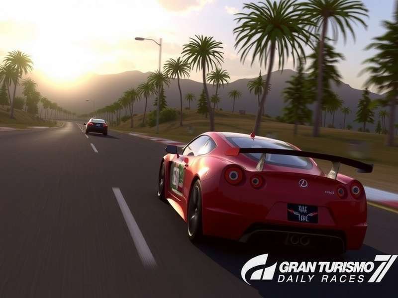 Gran Turismo 7 Daily Races in action at Circuit de Spa-Francorchamps