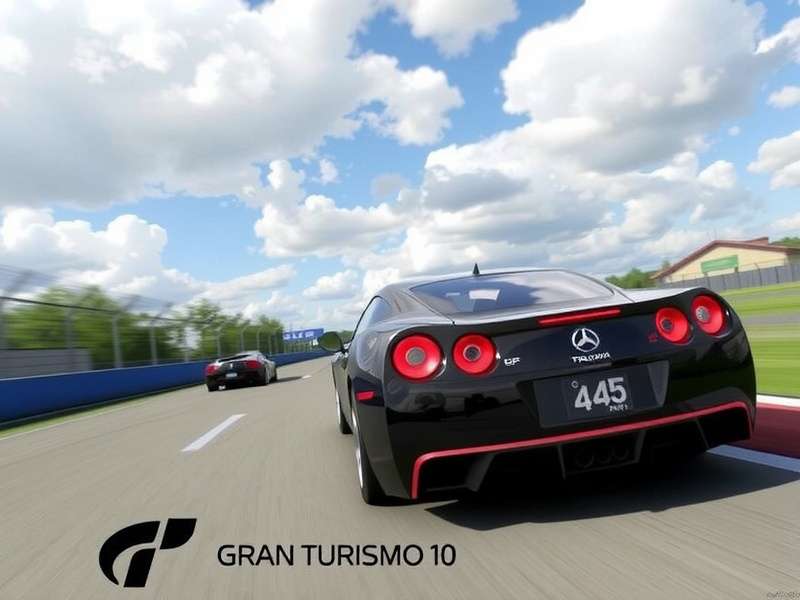 Gran Turismo Sport gameplay on PlayStation 4 showing a detailed car on the Nürburgring track