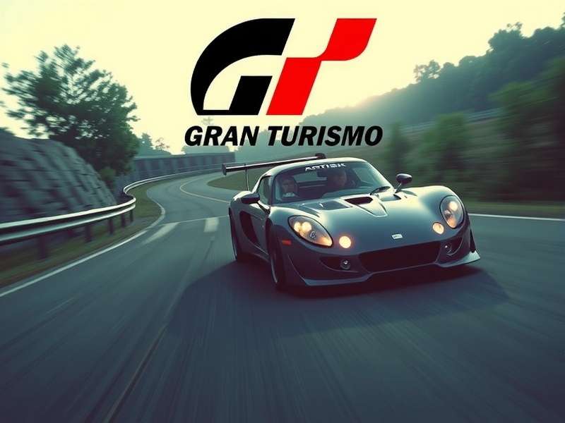 Gran Turismo film scene featuring dramatic race car cinematography
