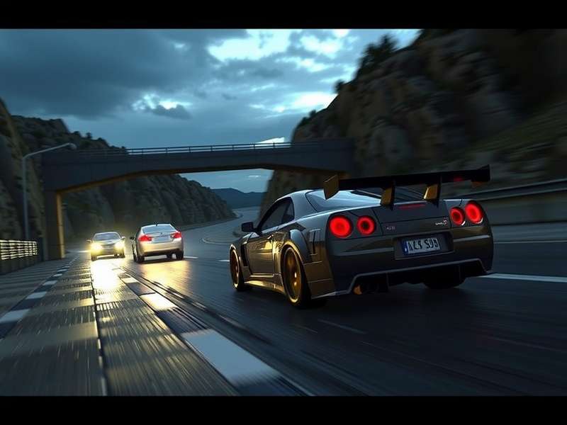 Gran Turismo movie poster featuring a race car and actors