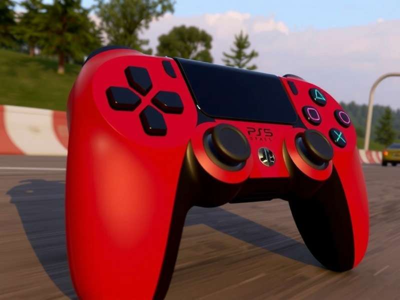Gran Turismo 7 PlayStation 5 DualSense controller in action